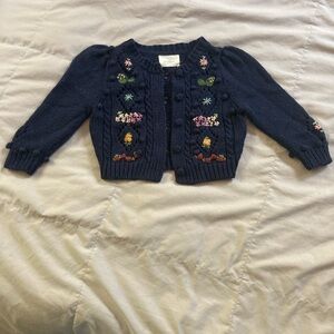 Doen Little Forget Me Not Cardigan